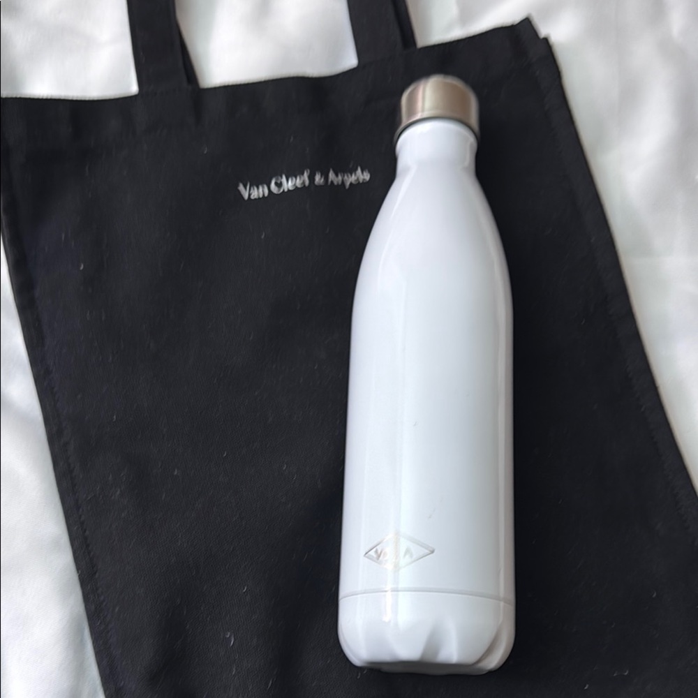 White Insulated Water Bottle